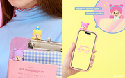 HIPPERS Monchhichi COLORS: Wink Series F8