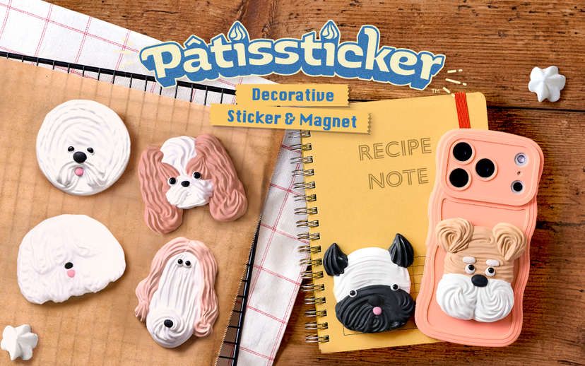 Pâtissticker Meringue Dogs Series R8