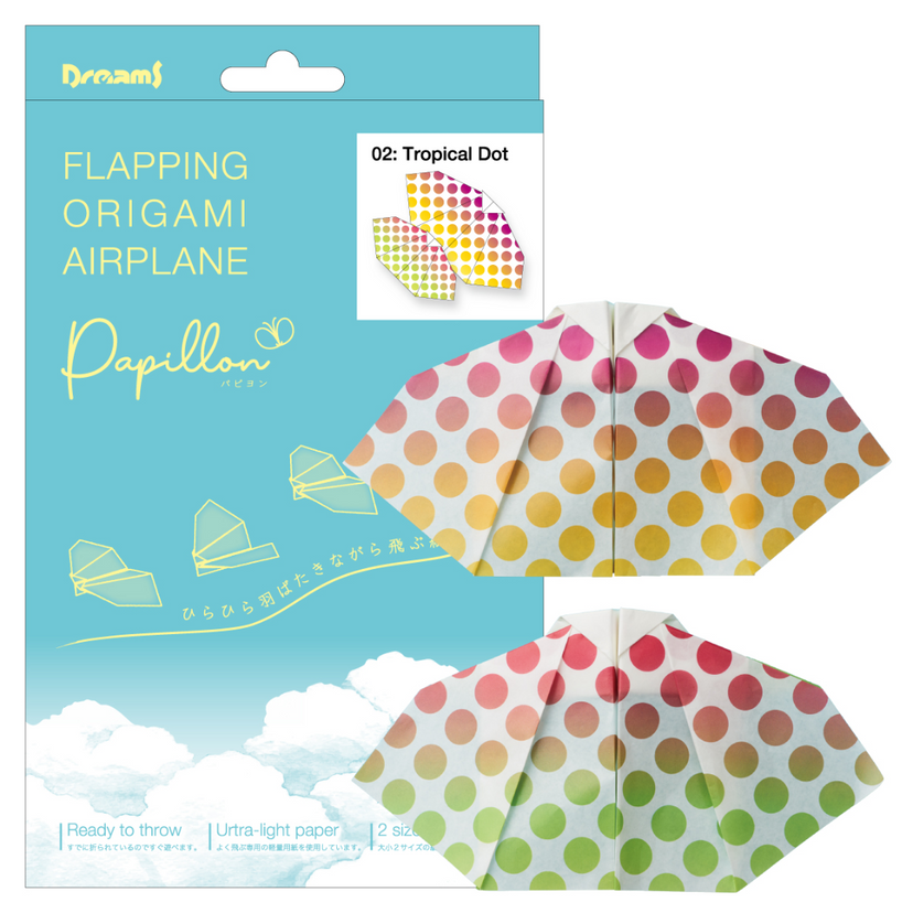 Papillon Origami Airplanes W3